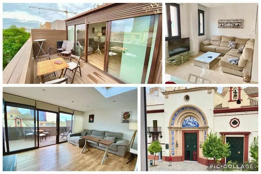Atico Triplex En Pleno Triana Apartment Seville